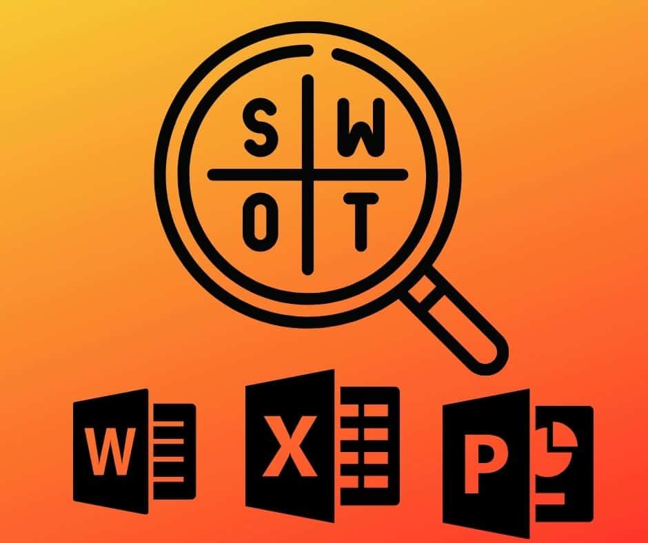 3 modèles d’analyse SWOT vierge à télécharger (Word, Excel, PPT)